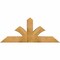 Ekena Millwork Richland Rough Sawn Timber Gable Bracket, Western Red Cedar, 60"W x 25"H x 6"D x 6"F, 10/12 Pitch GBW060X25X0606RIC00RWR - alternate 1